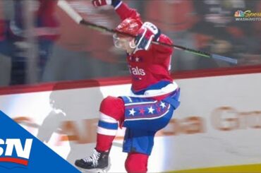 Evgeny Kuznetsov Walks In, Opens Up Semyon Varlamov For OT Winner