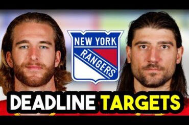 New York Rangers TOP TRADE DEADLINE DEFENCE TARGETS!