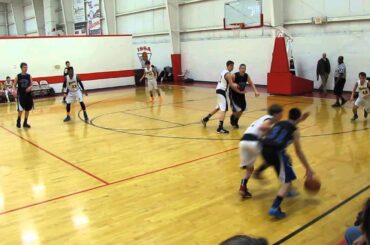 Caleb Jones Hits a 3-Pointer vs the NCC Warriors in 2014 Midwest Regionals