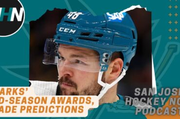 Sharks Mid-Season Awards, Trade Predictions