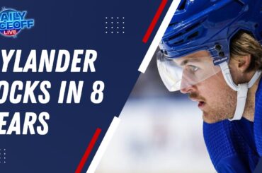 William Nylander Locks in 8 Years with the Toronto Maple Leafs | Daily Faceoff Live