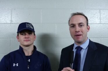 STEELHEADS POST GAME: Liam Ham After Scoring His First Goal As A Steelhead December 7th 2018