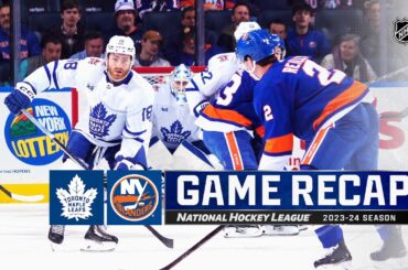 Maple Leafs @ Islanders 1/11 | NHL Highlights 2024