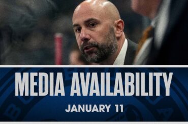 Columbus Blue Jackets Head Coach Pascal Vincent | Media Availability (1/11/24)