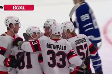 Dominik Kubalík's two goal night vs Leafs (11/9/2023)