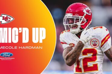 Mecole Hardman was Mic'd Up for Week 18 vs. Los Angels Chargers | Kansas City Chiefs