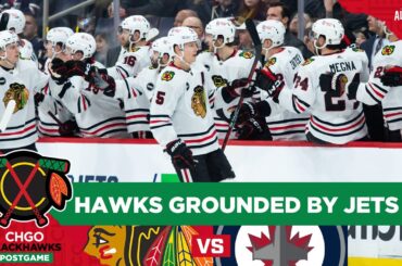 Chicago Blackhawks Suffer Late-Game Collapse in Loss vs Jets | CHGO Blackhawks Postgame