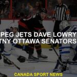 Winnipeg Jets Dave Lowry Paul Stastney Ottawa Senator