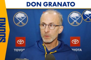 "A Natural Competitor" | Buffalo Sabres Coach Don Granato Excited About Eric Robinson Joining Team