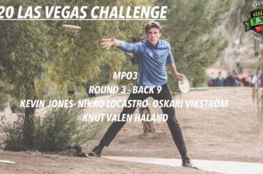 2020 Las Vegas Challenge | RD3, B9, MPO 3 | Jones, Vikström, Håland, Locastro (without commentary)
