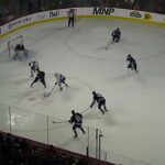Lias Andersson of the Laval Rocket scores vs. the Manitoba Moose 1/12/24