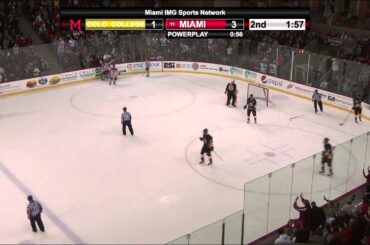 Miami RedHawks - Barber Goal 2 vs Colorado College