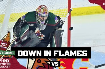 Arizona Coyotes crumble versus Calgary Flames, end home stand 1-4
