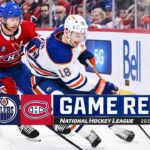Oilers @ Canadiens 1/13 | NHL Highlights 2024