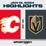 NHL Highlights | Flames vs. Golden Knights - January 13, 2024