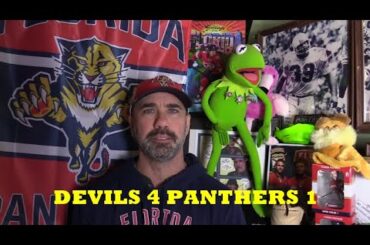 Florida Panthers Lose to NJ Devis 4-1 Not Worried No Complaints