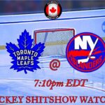 NHL Hockey Charity Livestream: Toronto Maple Leafs (21-10-7) @ New York Islanders (18-12-10)