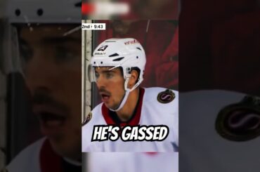 Travis Hamonic is GASSED ⛽️❌ #shorts #shortsfeed #nhl #hockey