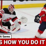 Devils Snap The Panthers' 9-Game Winning Streak...Nico Daws Might Be The Answer Moving Forward