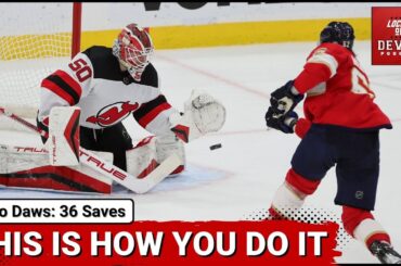 Devils Snap The Panthers' 9-Game Winning Streak...Nico Daws Might Be The Answer Moving Forward