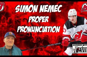 NJ Devils Simon Nemec PROPER Pronunciation Guide with Zdenek Gazda