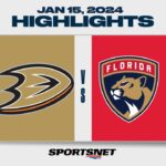 NHL Highlights | Ducks vs. Panthers - January 15, 2024