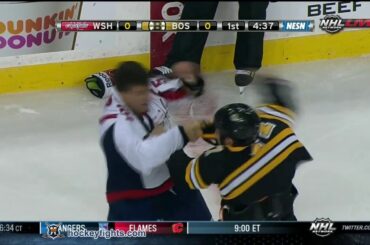 Joel Rechlicz vs Milan Lucic Sep 23, 2013