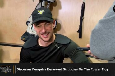 Sidney Crosby Addresses Penguins Power Play Struggles