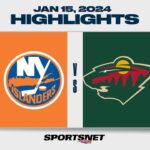 NHL Highlights | Islanders vs. Wild - January 15, 2024