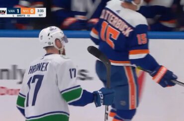 Filip Hronek scores a goal vs Islanders (1/9/2024)
