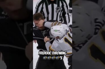Trent Frederic throwing 💣’s #shorts #shortsfeed #nhl #hockey