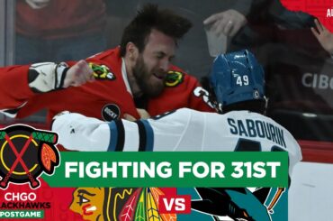 Petr Mrazek Backstops Chicago Blackhawks in Shootout WIN vs Sharks | CHGO Blackhawks Postgame