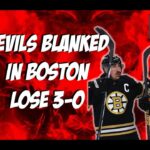 NJ Devils Shutout in Boston 3-0