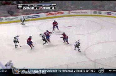Max Pacioretty hits Kris Letang Nov 26, 2011