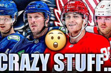 THIS KIND OF BLEW MY MIND… (Vancouver Canucks, Detroit Red Wings News)
