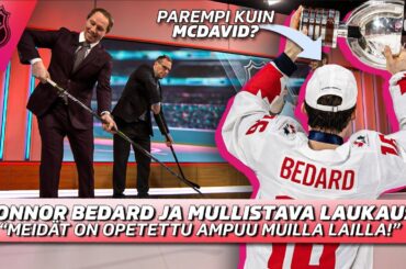 Tuleva supertähti Connor Bedard | Mullistava laukaus laittoi Nemon ja Jusan ihmettelemään