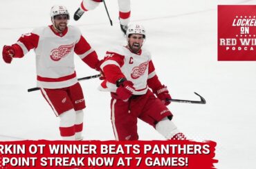 LARKIN'S OT WINNER SNAPS 10-GAME LOSING STREAK TO PANTHERS, EXTENDS CURRENT POINT STREAK TO 7 GAMES