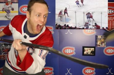 Caufield SICK MID-AIR Assist to Slafkovsky, Joshua Roy FIRST Career NHL Goal