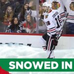 Jason Dickinson & Chicago Blackhawks Brave the Weather to Play Sabres | CHGO Blackhawks Pregame