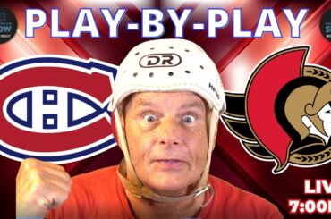 NHL GAME PLAY BY PLAY: CANADIENS VS SENATORS