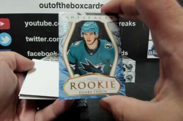 Out Of The Box Group Break #14,217- 2023-24 Upper Deck Artifacts (10 Box) Inner Case Team Buy #5