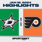 NHL Highlights | Stars vs. Flyers - January 18, 2024