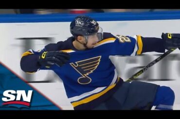 Jordan Kyrou Snipes One On The Breakaway To Complete The Hat Trick