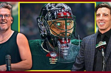 Pat McAfee's $250,000 challenge to Marc-Andre Fleury! Can he SCORE? Donation to Charity! | NHL News