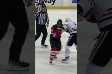 Brendan Smith vs. Nick Foligno FIGHT 1/5/24 NJ Devils vs Chicago Blackhawks