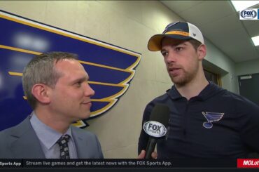 Zach Sanford: Blues' perfect homestand is "huge for us"