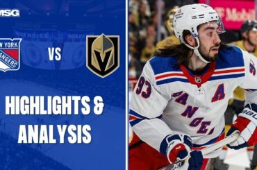 Shorthanded Golden Knights Defeat Rangers 5-1 In Las Vegas | New York Rangers