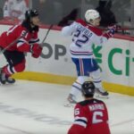 Habs' Slafkovsky Scores After Caufield Bats Puck Out of Mid-Air