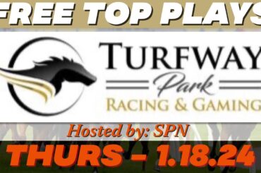 TURFWAY PARK - Free Top Picks from SPN! THURSDAY | 1.18.24