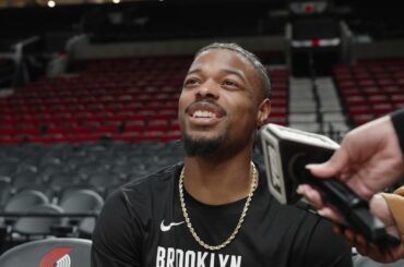 Dennis Smith Jr. on his time in Portland, stretch of road games